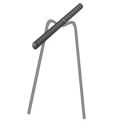 TS1 - Dual Leg Rebar Support